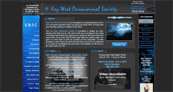 Desktop Screenshot of keywestparanormalsociety.com